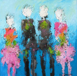 riflessione 1    40 x 40   € 155------op 107